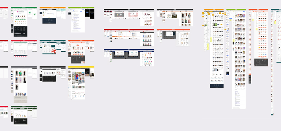 Canvas of some of the various competitors reviewed.